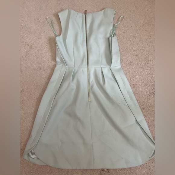 Ted Baker Blue and Silver Ruched Tiered Sundress - Picture 3 of 3